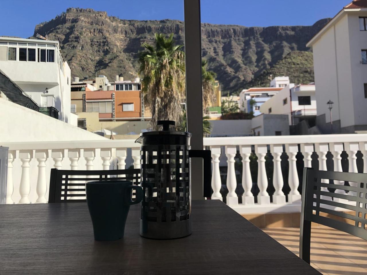 Apartamentos Acorán Mogán Bagian luar foto